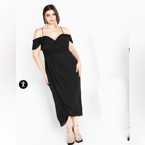 City Chic black dress